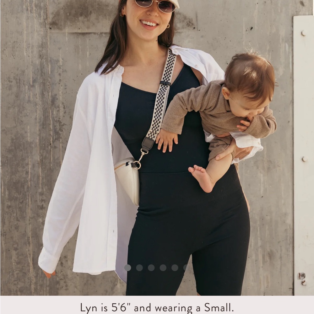Maternity biker shorts